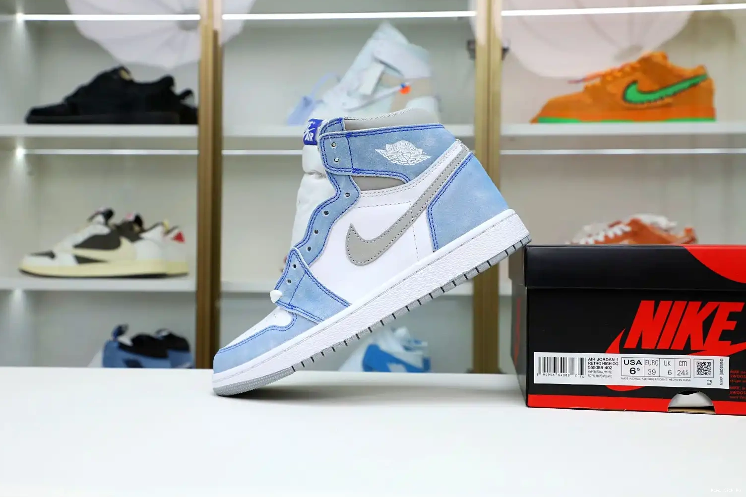 RETRO 'HYPER JORDAN ROYAL' AIR HIGH Kimikick 1 OG 0608